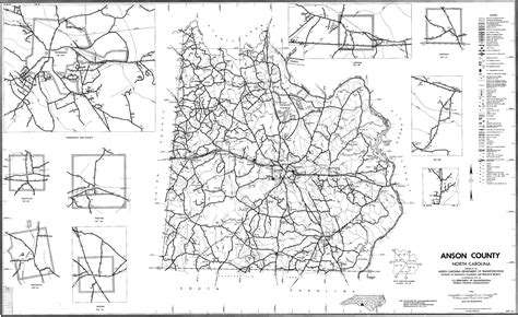 Anson County Map