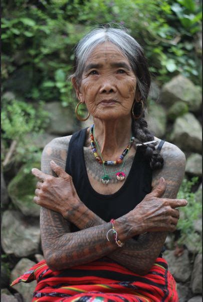 Vogue Cover 106 Year Old Indigenous Filipino Tattoo Artist