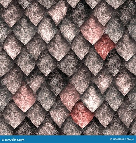 Seamless Texture Of Dragon Scales Reptile Skin Stock Photo Image Of