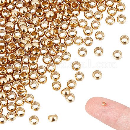 Wholesale UNICRAFTALE 300pcs Round Crimp Beads 3mm Stainless Steel