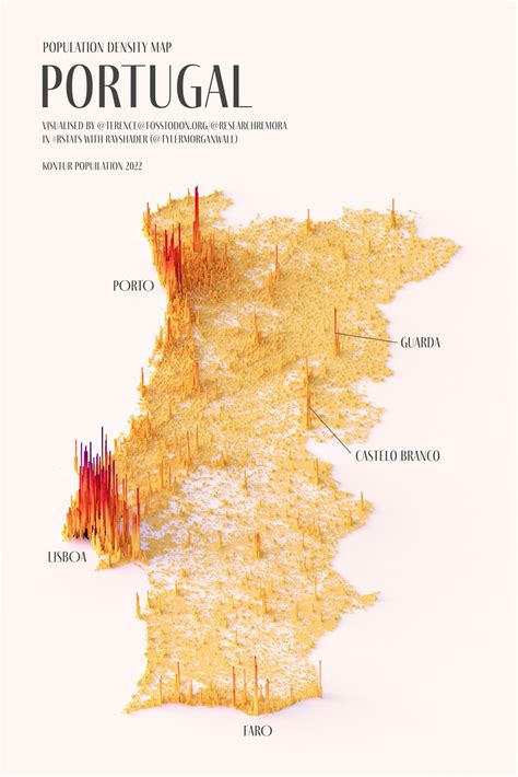 3D Population Density Maps of Countries : r/dataisbeautiful