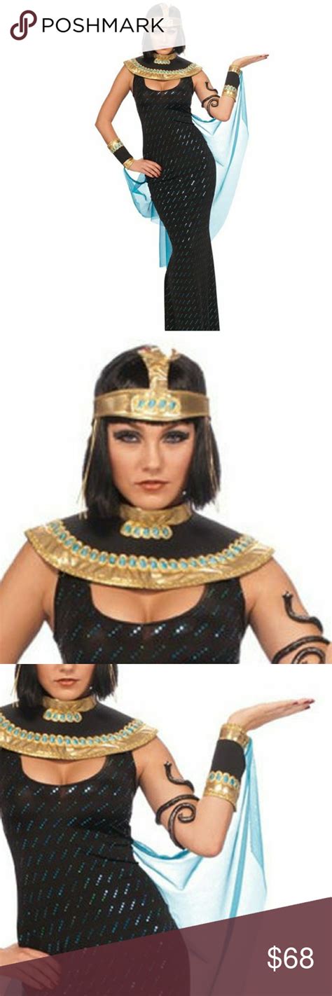 Egyptian Goddess Cleopatra Costume Long Dress Phar Goddess Cleopatra