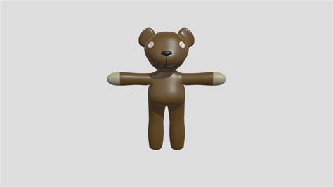 Mr Bean Teddy - Download Free 3D model by Akinremi [2776344] - Sketchfab