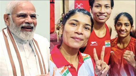 World Boxing Championship म सवरण पदक जतन वल लवलन नकहत क PM