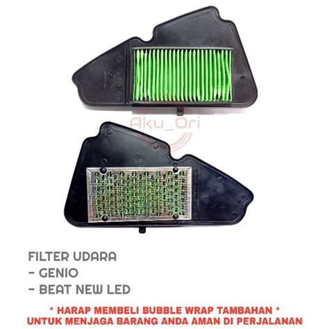 Jual Filter Udara Genio Saringan Udara Beat New Led Shopee Indonesia