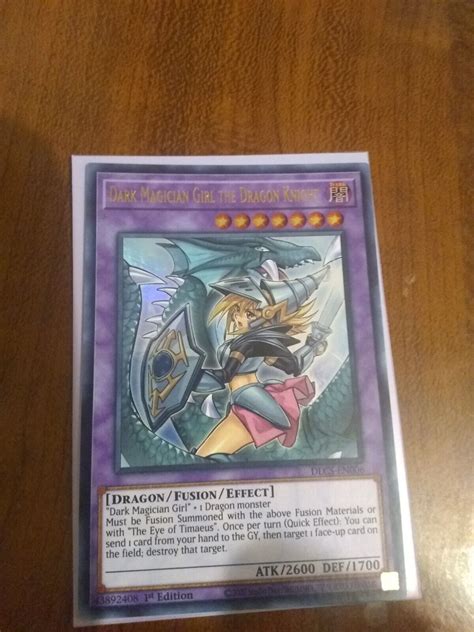 Mavin Yugioh Dark Magician Girl The Dragon Knight Dlcs En006 1st Ed