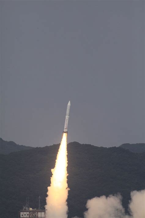 Photos Japan S Epsilon Rocket A Smart Booster For Space Launches Space