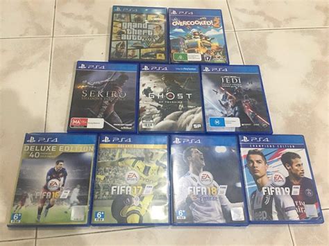 PS4 Games PS5 Games FIFA, Sekiro, GTA Grand Theft Auto, Jedi Fallen ...