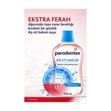 Parodontax A Z Suyu Ekstra Ferah Ml Watsons