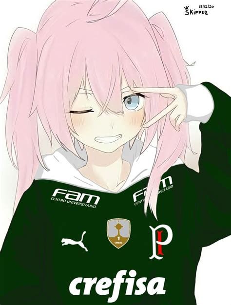 Milim Moletom Do Palmeiras 99 Menina Anime Anime