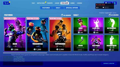 Live Fortnite Item Shop Countdown [june 13th 2020] New Skins New Kraken Skin Spam F For Mod