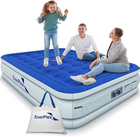 Enerplex Never Leak Twin Air Mattress With Built In Pump Raised Luxury