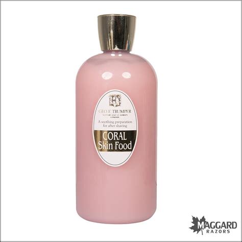 Geo F. Trumper Coral Skin Food Aftershave 100, 200, or 500ml — Maggard Razors