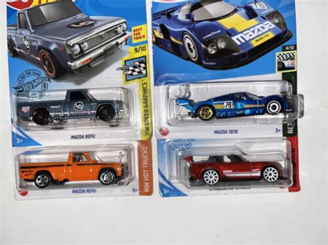 Hot Wheels Red Mazda MX Miata Then And Now Mazda Mazda Repu EBay