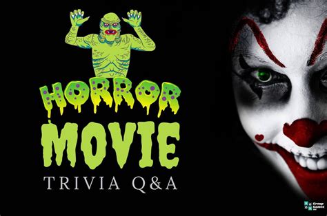 33 Horror Movie Trivia Questions (and Answers) | Group Games 101