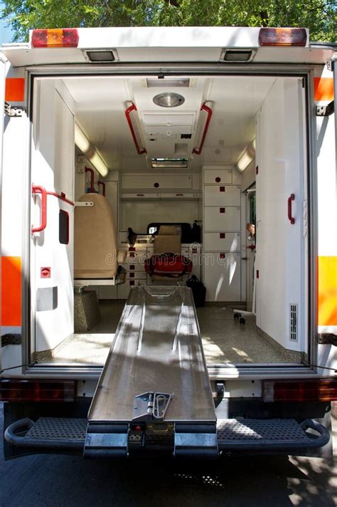 Ambulance equipment stock photo. Image of paramedic, inside - 9318178