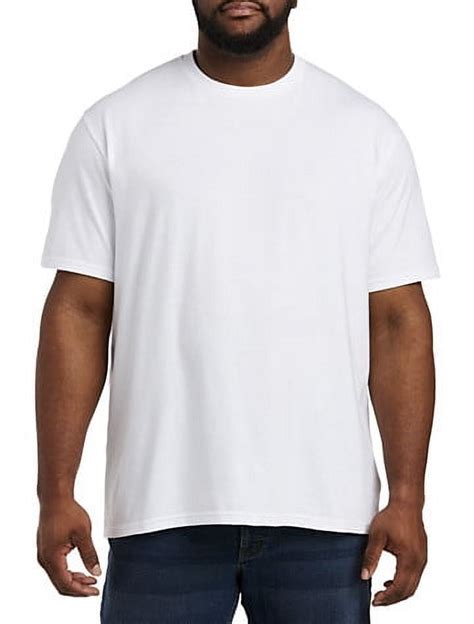 Big Tall Essentials By Dxl Men S Big And Tall Men S Short Sleeve