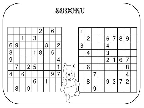 Sudoku Simples Para Imprimir Dani Educar