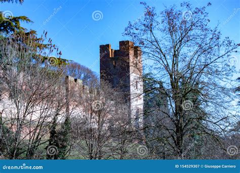 The Walls Of Castelfranco Veneto Were Built In The Middle Ages By The