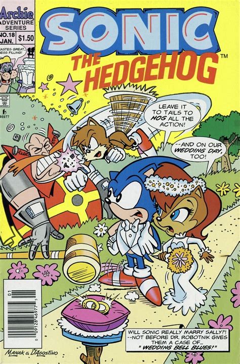 Archie Sonic The Hedgehog Issue 18 Sonic News Network Fandom