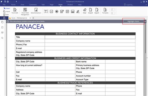 Easy Way to Make a PDF Form Fillable