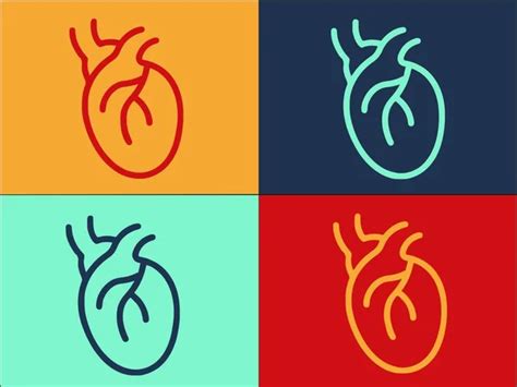 Icono Del Sistema Cardiovascular Imágenes De Stock De Arte Vectorial