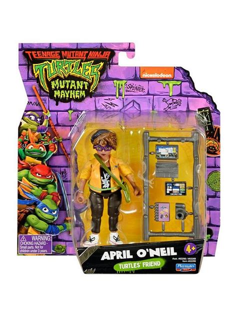 Teenage Mutant Ninja Turtles Mutant Mayhem Figure April Oneil Uk