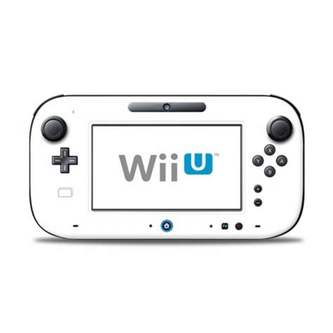 Decalgirl Wiiuc Ss Wht Nintendo Wii U Controller Skin Solid State