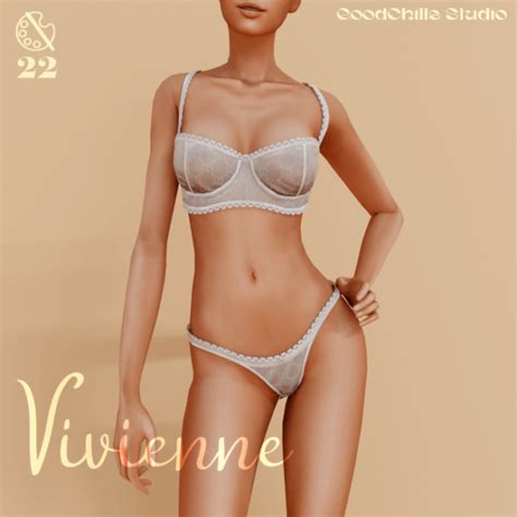 Vivienne Lingerie Wicked Sims Mods
