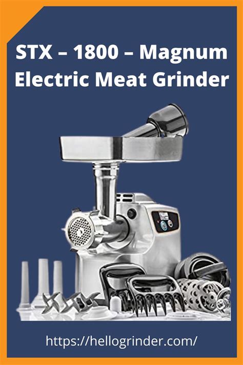 Stx Magnum Electric Meat Grinder Best Meat Grinder For Bones