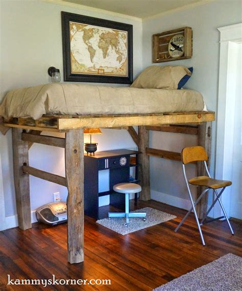 20 Diy Pallet Projects Worth Doing Yourself Pallet Loft Bed Pallets