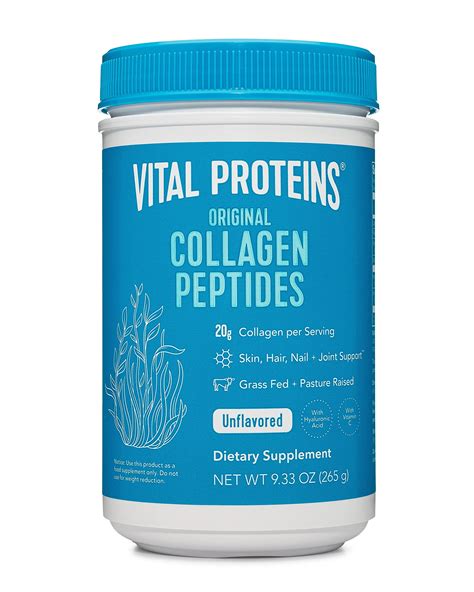 Vital Proteins Collagen Peptides Powder Supplement Type I Iii For Hair Nails Skin And