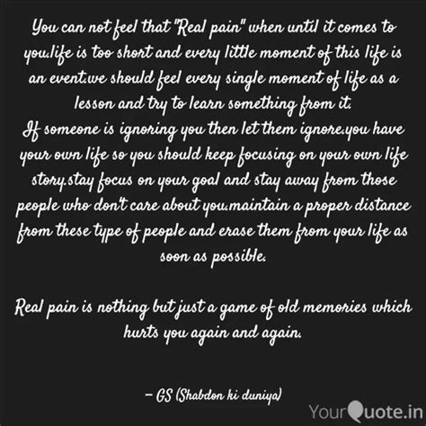 You Can Not Feel That Re Quotes Writings By Gaurav Soni Yourquote