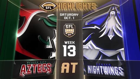 SFL HIGHLIGHTS Season 19 Week 13 Mexico City Denver YouTube