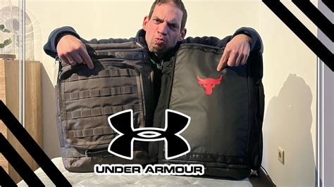 Las Nuevas Mochilas De Project Rock 2023 Under Armour Video En