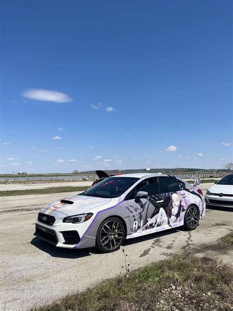Itasha first time on the track : r/Itasha