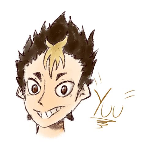 Nishinoya Is So Cool Drawing By Me Haikyuu Amino