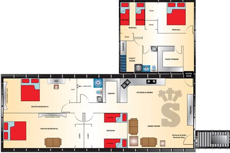 Large Underground Bunker Plans ~ tech blog