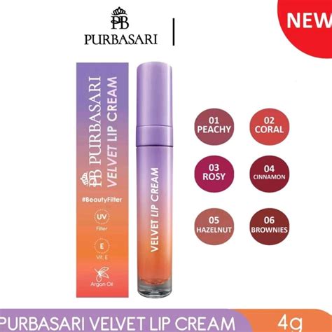 Jual PURBASARI VELVET MATTE LIP CREAM Shopee Indonesia