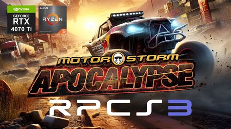 Motorstorm Apocalypse Rpcs3 Gameplay [full Hd] R5600x 4070 Ti Youtube