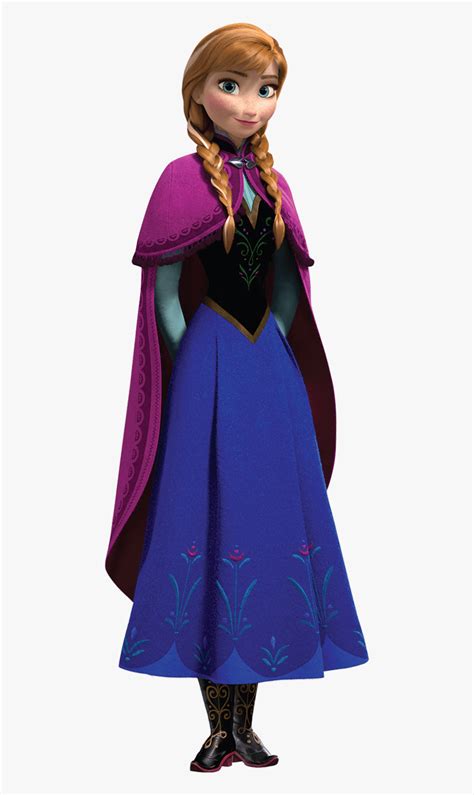 Anna Frozen Characters Clipart - Anna Frozen, HD Png Download ...