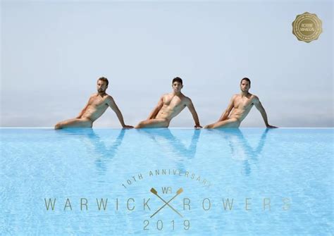 Warwick Rowers Share Tenth Naked Calendar With Robbie Manson Page 2