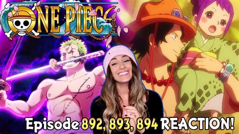 ENTER WANO One Piece Episode 892 893 894 REACTION YouTube