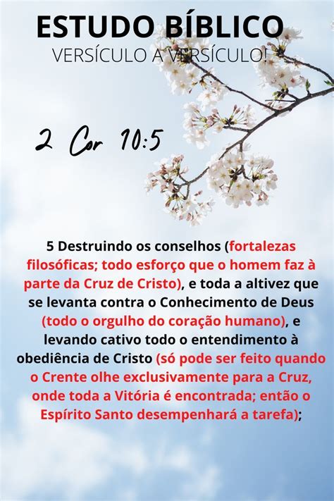 Estudo Bíblico versículo a versículo em 2023 Bíblico Estudos