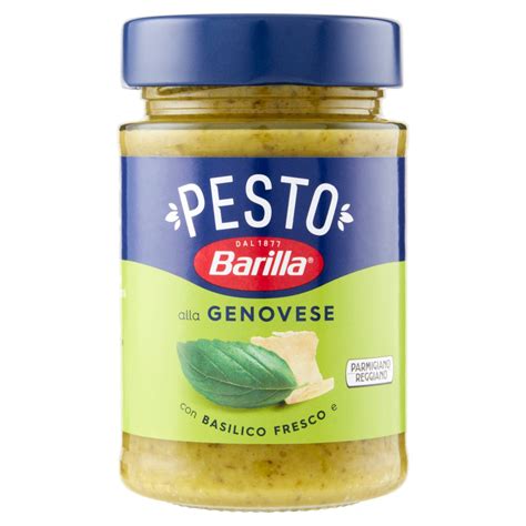 Barilla Pesto Alla Genovese Con Basilico Fresco 190g