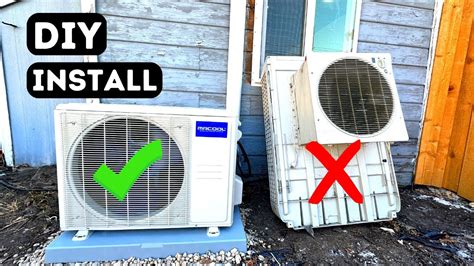 DIY Guide Installing A Mr Cool Ductless Mini Split Heat Pump