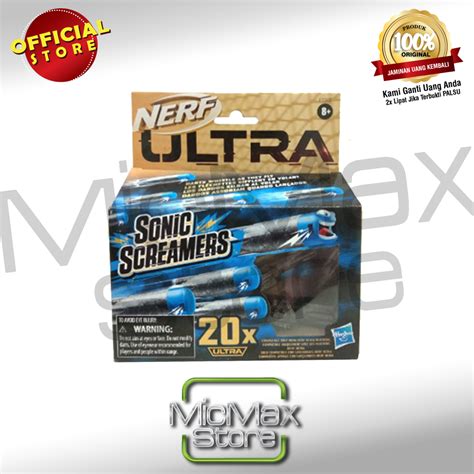 Jual Nerf Ultra Sonic Screamers Dart Refill Pack F Shopee