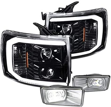 Amazon Spec D Tuning Led Light Bar Jet Black Housing Clear Lens