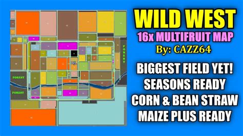 Wild West X Multifruit Map Updated Link V Map Review Farming