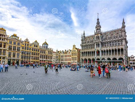 Grand Place Square In Centre Of Brussels Belgium Editorial Photography